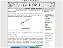 Tablet Screenshot of en.sudoku-club.com